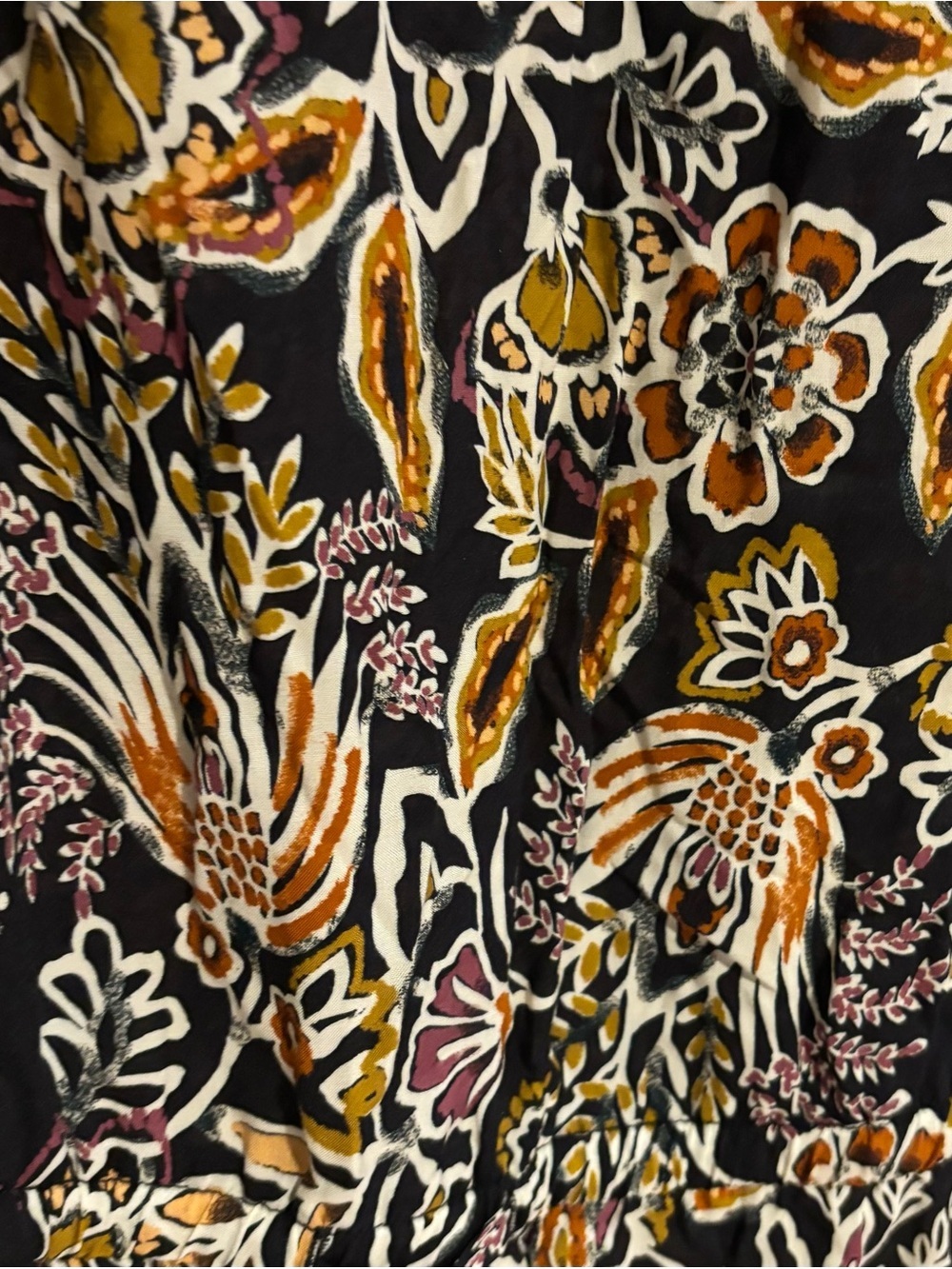 Velvet by Graham and Spencer Flutter Dress Medium - Picture 3 of 5